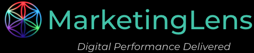 marketing lens logo